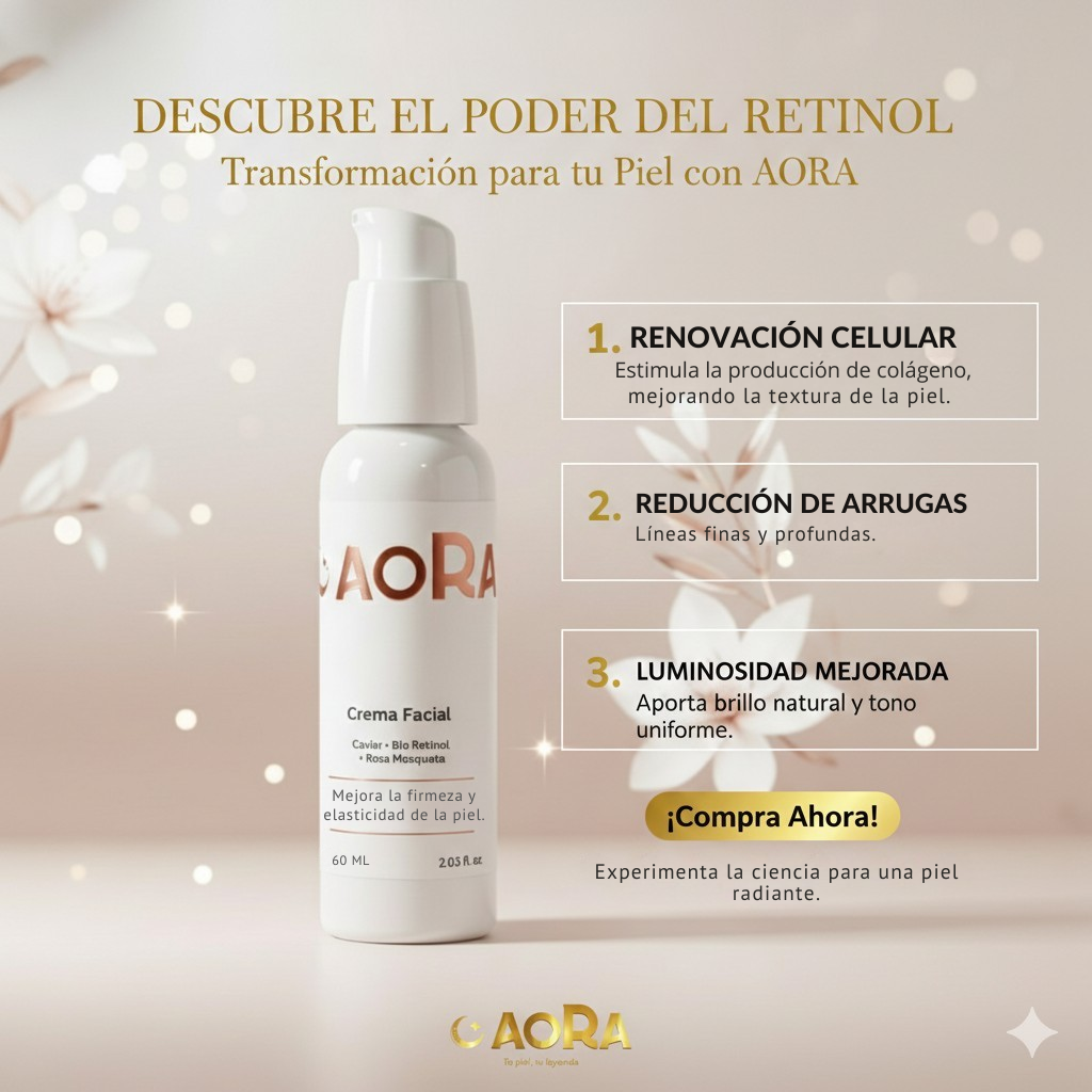 Crema Facial - Nutrición y Resplandor.