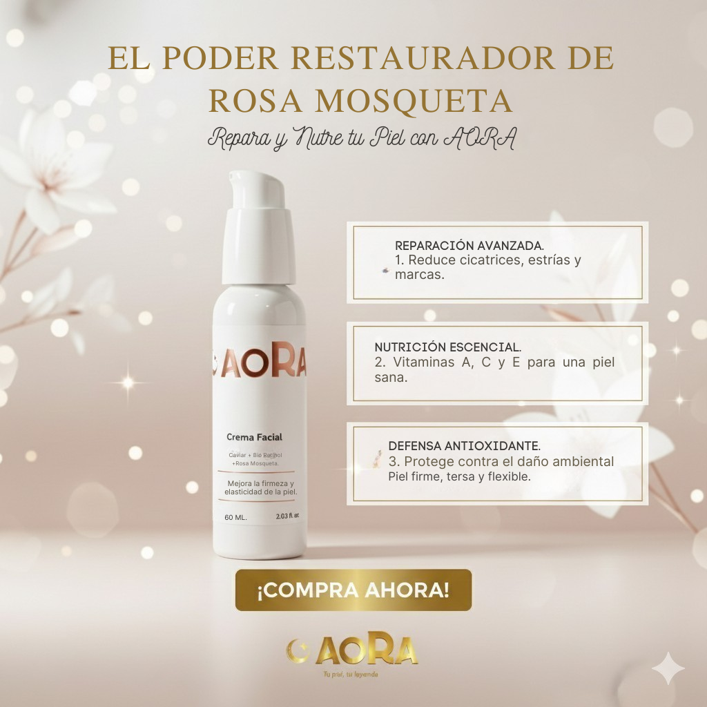 Crema Facial - Nutrición y Resplandor.